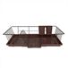 Sans marque égouttoir 3 pièces avec plateau égouttoir et ustensile - organisation cuisine - 12" x 19" x 5