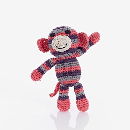 Unbekannt Pebble Child Rattle - Sound Coke Monkey