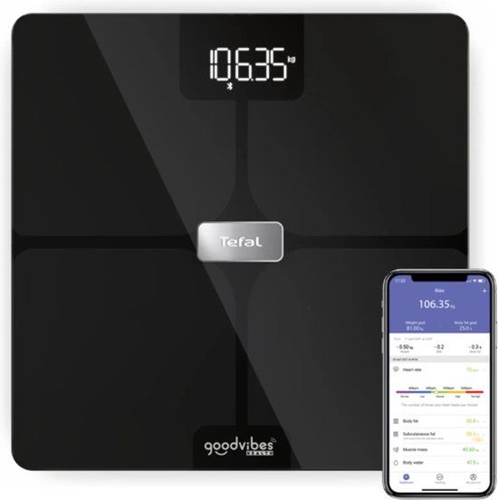 Tefal Goodvibes Health BM9670 Smart weegschaal