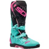 Sidi Crossair Motorcross Laarzen - Mannen - Textiel - Mint/zwart/roze - Maat 41