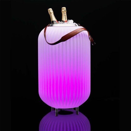 Nikki.Amsterdam Nikki Amsterdam The.Lampion L-65 - Multicolor LED Speaker & Wine Cooler