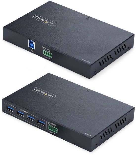 StarTech 4-Port USB 3.0 Extender over Ethernet tot 100m via Cat6a/Cat7/Cat8
