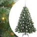 vidaXL Kunstkerstboom met 150 LED, Groen, 150 cm