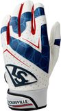 Merkloos / Sans marque Louisville Slugger Genuine Batting Gloves V2 - USA - XL
