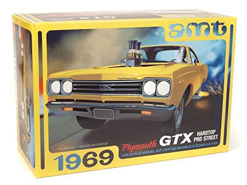 AMT ERTL AMT AMT1180M/12 1/25 1969er Plymouth GTX Hardtop Pro Street 2T plastic modelbouwset