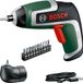 Bosch IXO set (7e generatie; 3,6 V; 2,0 Ah; 5,5 Nm; haakse schroefadapter; met micro-USB-kabel; schroeft tot wel 190 schroeven; in kartonnen doos) – Amazon Editie
