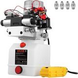 Vérin hydraulique double effet avec unité de puissance 12 V CC, réservoir 4,5 l pour benne et levage automobile