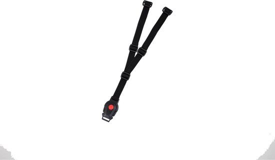 Polisport gordel Bubbly - zwart