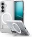 Spigen Ultra Hybrid S MagFit Hoesje voor Samsung Galaxy S26 Plus - Transparant Wit