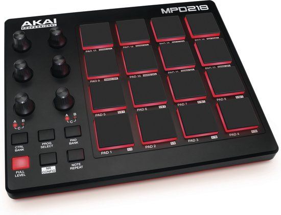 Akai MPD218 USB/MIDI-controller