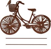 UNUS® Guirlande de jardin vélo décoration de jardin aspect rouille grand