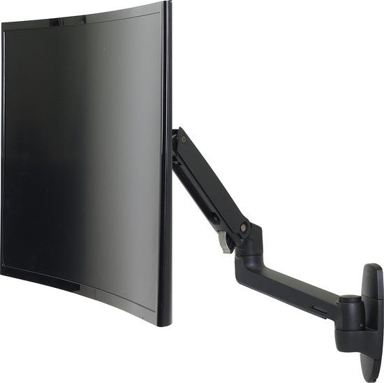 Ergotron LX Wall Monitor Arm - Monitor Wall Mount - Black