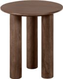 Lewis & Loft Bijzettafel Lian - FSC® Mangohout - Rond ⌀40 cm - Bruin