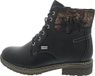 Rieker Bottes à lacets noires taille 43