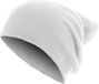 urban classics MSTRDS - Beanie Basic Flap Long Version white one size Beanie Muts - Wit