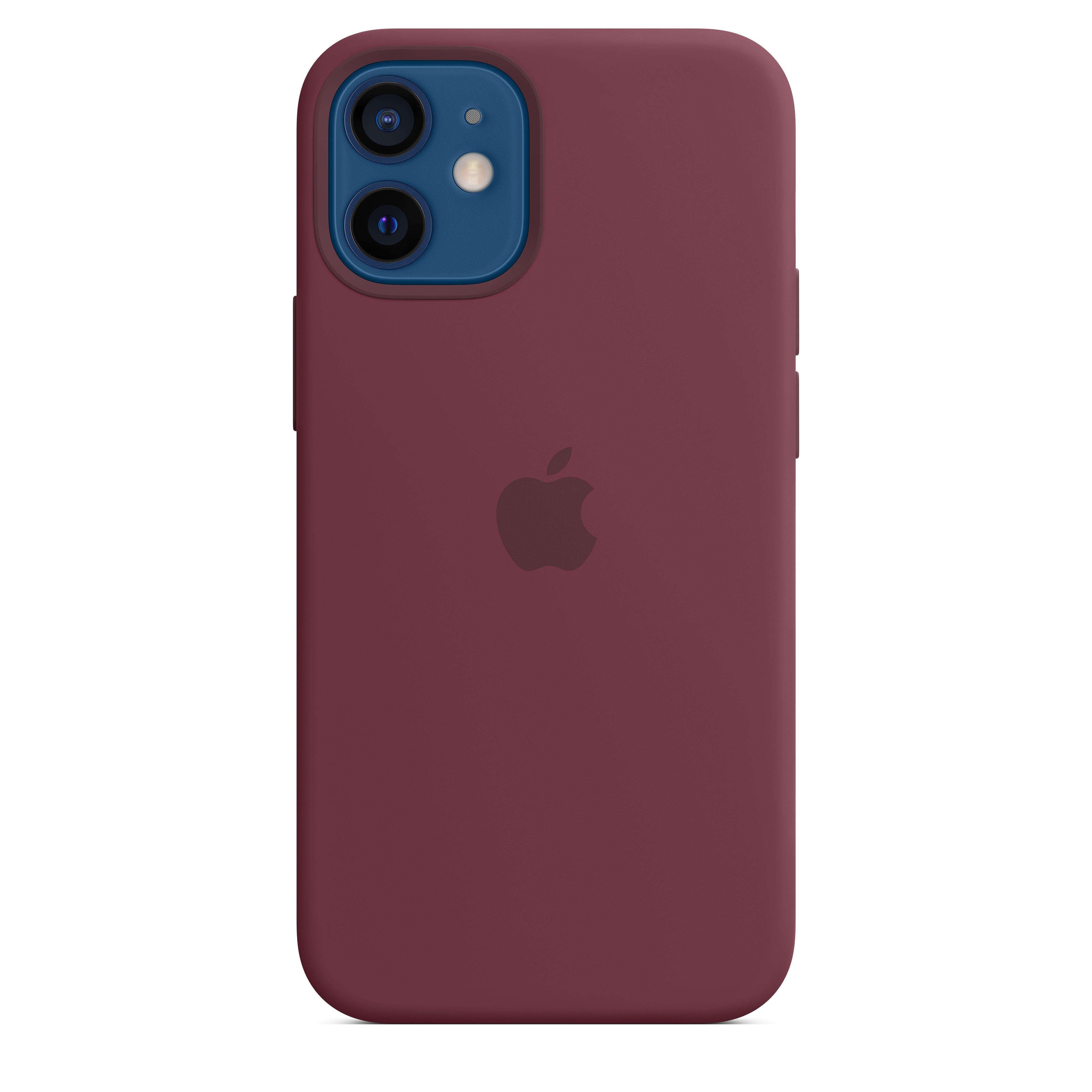 Apple iPhone 12 mini Cover - Plum - Silicone