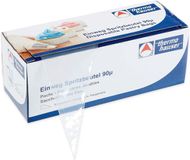 Merkloos thermohauser Wegwerp spuitzakken - 100 stuks, transparant