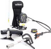 Wiltec 2-in-1 multifunctioneel apparaat met 2-takt motor, inclusief rugzak