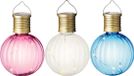 Lumineo Tuin Feestlampjes - Solar LED - 9 Stuks - Gekleurd - 11 cm