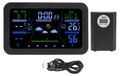 OEM Weerstation met atoomklok, binnen- en buitentemperatuurmeter, groot display