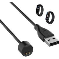 Oplader Phonillico® Oplader compatibel met Xiaomi Mi Band 5 / Xiaomi Mi Band 6 / Xiaomi Mi Band 7 - USB-kabel vervangende oplaadadapter