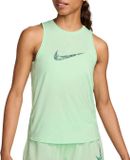 Nike One Graphic Swoosh Sportshirt Vrouwen - Maat M
