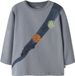 NAME IT - NMMNURUL LS NREG TOP BOX - Jongens - Lange mouwen shirts - Maat 116 - Katoen/Elastaan - Tradewinds