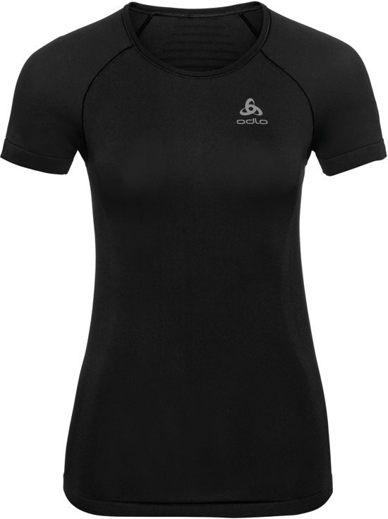 ODLO Suw Top Crew Neck S/S Performance X-Light Sportshirt Dames - Black