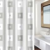 MSV Douchegordijn – Waterdicht en Antibacterieel Douchegordijn met Schimmelwerende Coating – Modern Design voor de Badkamer