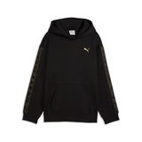 PUMA Essentials Tape relaxte hoodie voor Dames, Zwart, Maat 13-14Y