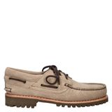 Timberland suède bootschoenen met profielzool taupe