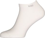 Hugo Boss enkelsokken (2-pack) - heren sneaker sokken katoen - wit