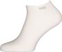Hugo Boss enkelsokken (2-pack) - heren sneaker sokken katoen - wit