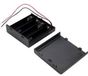 Tru Components SBH341-1A Batterijhouder 4 AA (penlite) Kabel