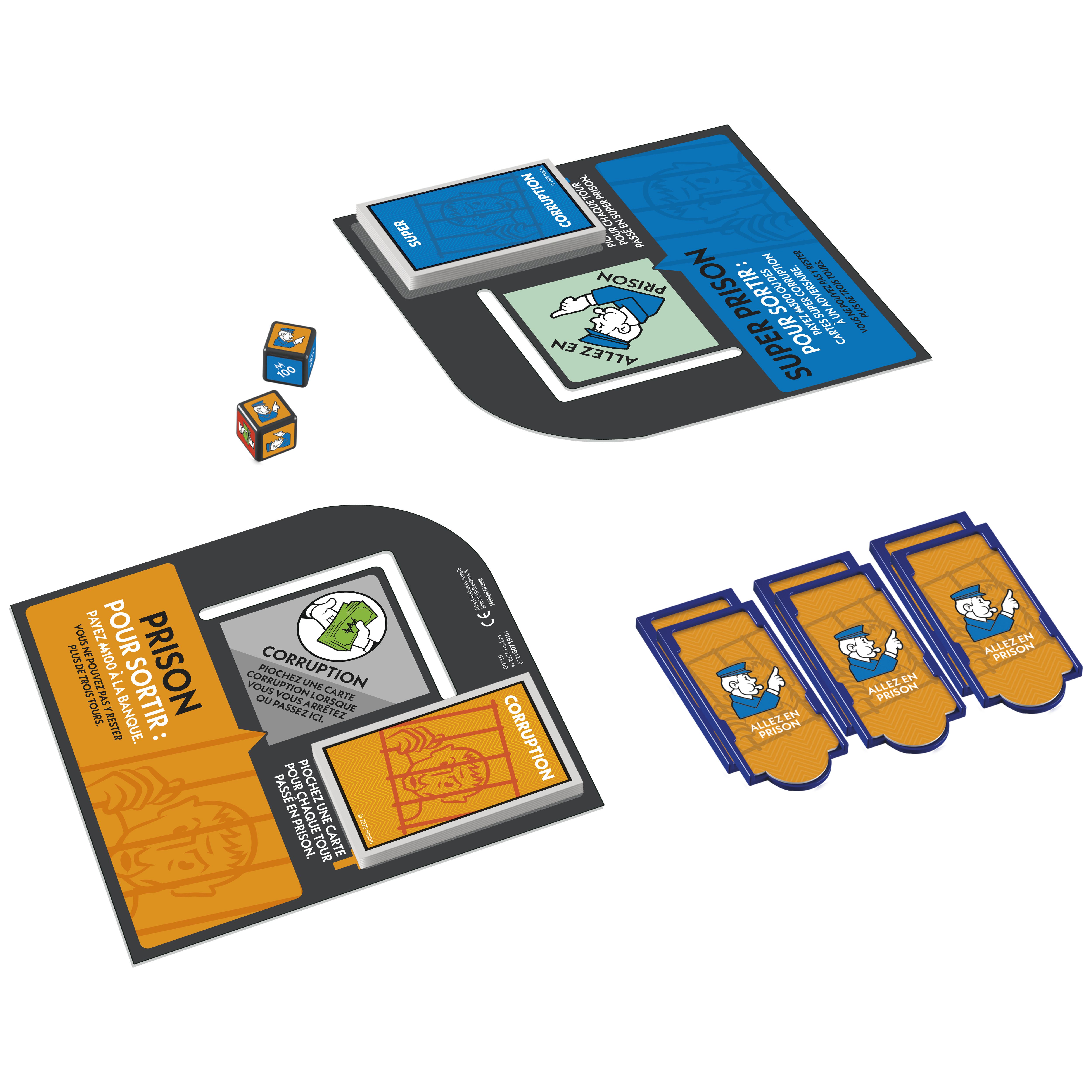 Hasbro Monopoly Naar de gevangenis - Uitbreiding - Franstalig