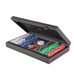 Luxgifts Set de poker exclusive dans un étui en bois noir mat