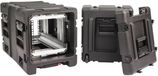SKB 3RR Series 5U Half Shock Rack noir 20 pouces de profondeur