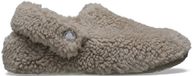 Crocs Classic Cozzzy Slipper Kids Mushroom - Pantoffels Kinderen Grijs/Beige