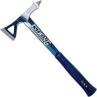 Estwing Black Eagle Tomahawk bijl EWE6TA blauw met nylon foedraal