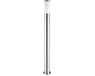 MONZANA® Buitenlamp – RVS 100 cm IP44 Weerbestendig Tuinlamp – Zilver