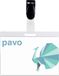 Pavo Premium Laminier naambordje met clip, 1 verpakking à 25 stuks, 54 x 90 mm