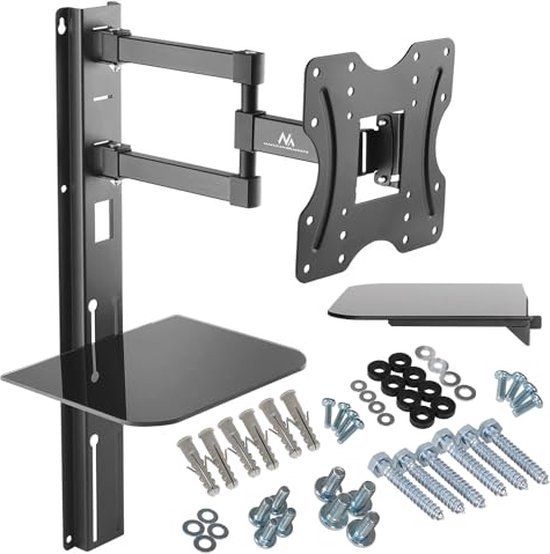 Maclean Brackets MC-771 TV Muurbeugel met plank
