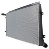 HELLA 8MK 366 301-071: Radiateur, waterkoeler, motorradiateur voor VW Golf V (3-deurs, 1K1), TOURAN (1T1, 1T2), Passat Variant (3C5), GOLF PLUS (5M1, 521)