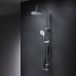AM.PM Hit - Regendouche zonder kraan - Chroom Doucheset - Handdouche met 1 functie - Hoofddouche 22 cm