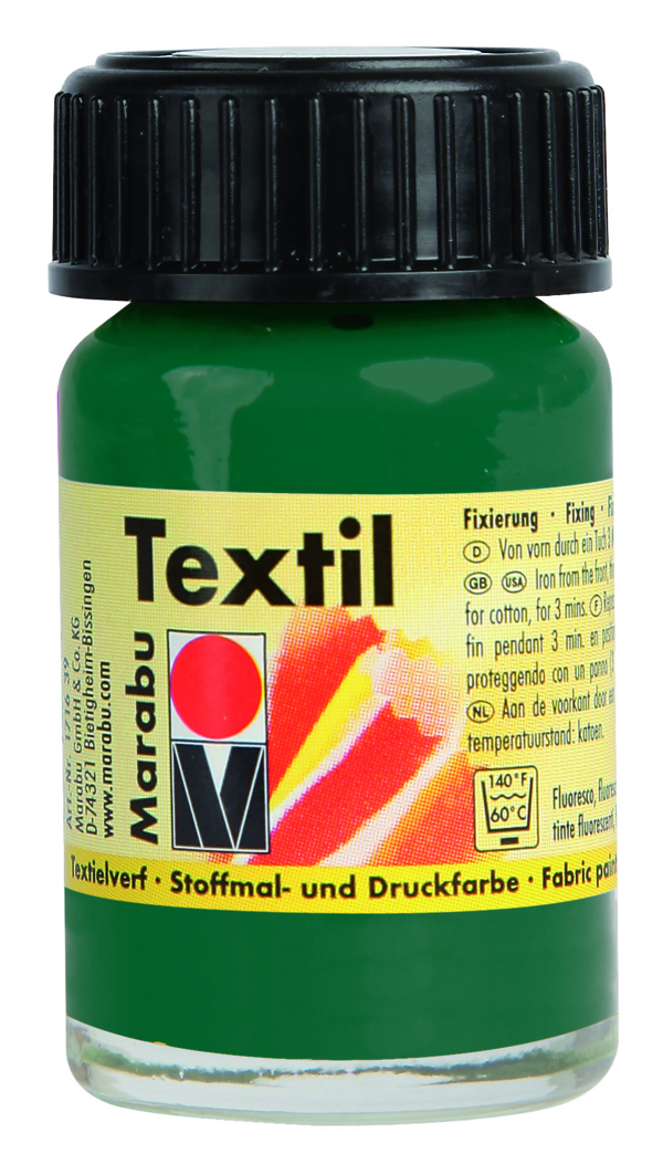 Marabu Textil 068 - 8705915 - Groen, Zwart