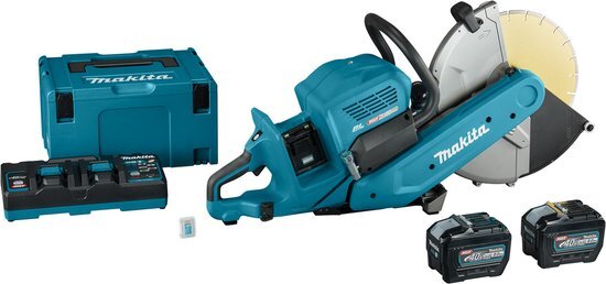 Makita CE002GL204X Accu Doorslijper 355mm 2 x AWS XGT 40V Max 8.0Ah (2st.)