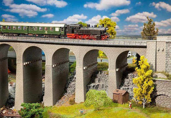 FALLER H0 - Viaduct set, 2-sporig (120465)