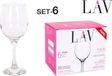 LAV Verre à vin Fame Set de 6