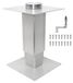 Trépied télescopique, aluminium, réglable 11-31 pouces, adapté aux camping-cars et aux bateaux