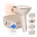 Philips Lumea 9900 Pro IPL Ontharingsapparaat – Tot 5 Jaar Lang een Gladde Huid, Persoonlijke Coach met Realtime Begeleiding en 4 Opzetstukken voor Lichaam, Gezicht, Oksels & Gevoelige Zones, BRC342/00
